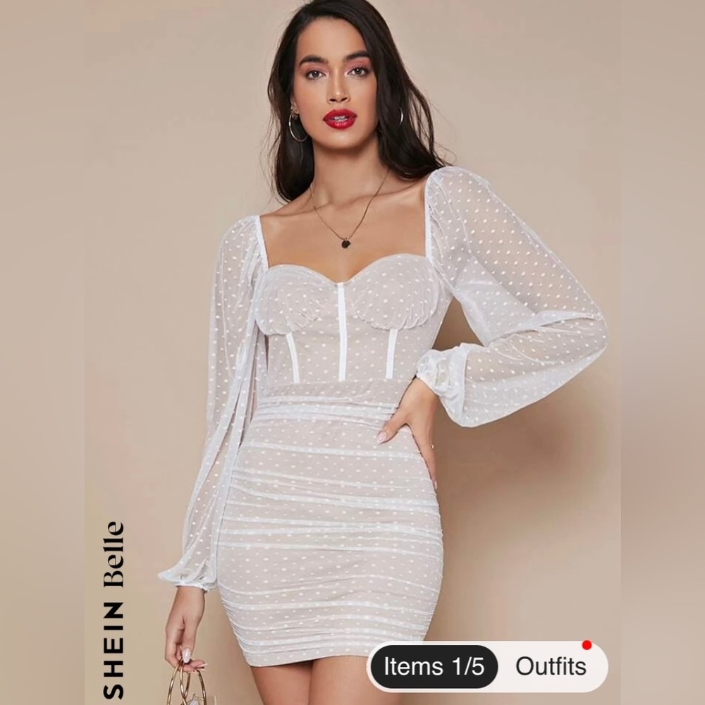 White Bodycon dress